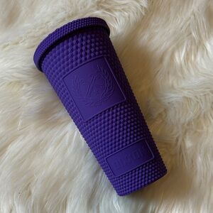 DIXXON Purple Studded Tumbler NO STRAW